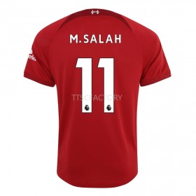 Koszulka Liverpool M.Salah 11 Domowe Stroje Piłkarskie 2022/23 Krótki Rękaw